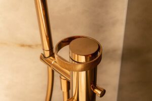 Gessi gouden badkraan