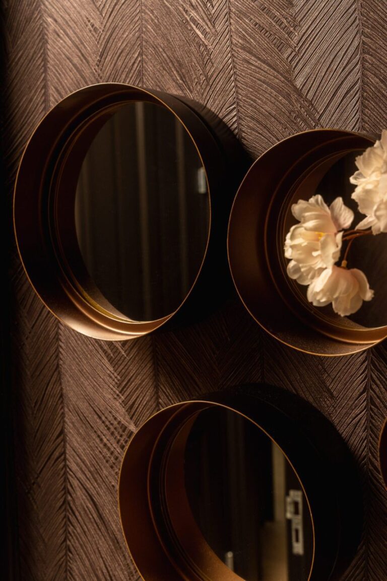 Spiegels accessoires luxe toilet